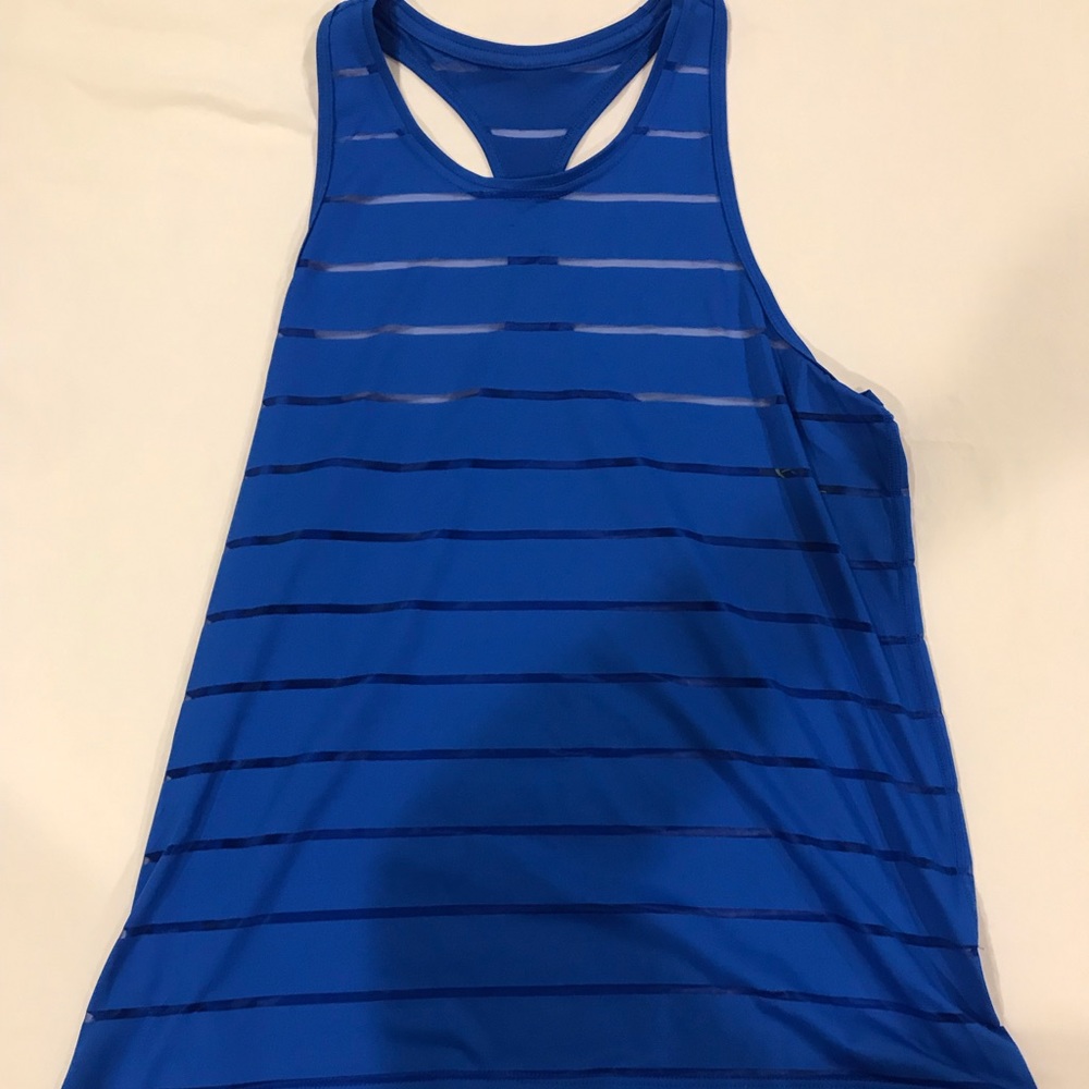 Blue tank top